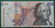 Slovenie billet tolarjev d'occasion  Mérignac