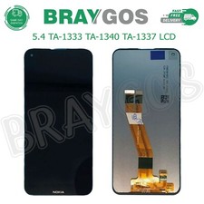 Usado, Substituição para NOKIA 5.4 TA-1333 TA-1340 TA-1337 LCD tela sensível ao toque preta comprar usado  Enviando para Brazil