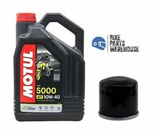 KIT DE SERVIÇO DE ÓLEO E FILTRO SUZUKI DL650 V-STROM 2004-2022 MOTUL 5000 10W40 1 comprar usado  Enviando para Brazil