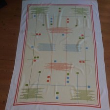 Tischdecke vintage 70er gebraucht kaufen  Wismar-Umland