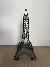 Torre Eiffel Paris modelo fio de metal decoração interna 14” de altura comprar usado  Enviando para Brazil