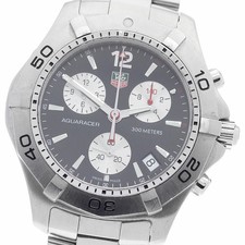 TAG HEUER Aquaracer Chronograf Kwarcowy zegarek męski używany B z Japonii na sprzedaż  Wysyłka do Poland