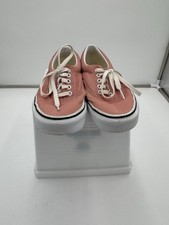 Tênis de skate Vans autêntico com cadarço rosa salmão/branco masculino tamanho 7.5 feminino 9, usado comprar usado Tênis de skate Vans autêntico com cadarço rosa salmão/branco masculino tamanho 7.5 feminino 9, usado comprar usado  Enviando para Brazil