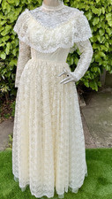 Vintage 1980 lace for sale  LLANDUDNO