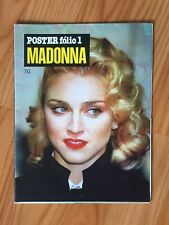 Madonna Brazil Magazine 1988 - LIMITED EDITION MAGAZINE POSTER - VERY RARE ! comprar usado  Brasil 