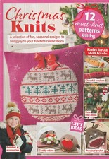 Christmas knits knitting for sale  NORWICH