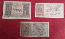 Lotto banconote lire usato  Busto Arsizio