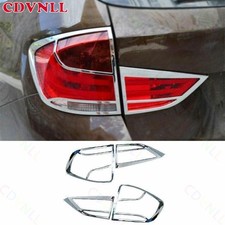 Ajuste para BMW X1 E84 2010-2015 cromado prata exterior lanterna traseira acabamento 4* comprar usado  Enviando para Brazil