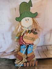 Wooden scarecrow welcome for sale  Racine