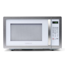 Micro-ondas de bancada profissional de 1100 watts em platina com sensor inteligente comprar usado  Enviando para Brazil