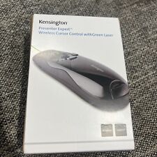 Presentador inalámbrico Kensington Expert con puntero láser verde y control de cursor segunda mano  Embacar hacia Mexico