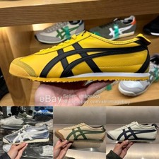Tênis de corrida Onitsuka Tiger México 66 masculino e feminino amarelo/preto comprar usado  Enviando para Brazil