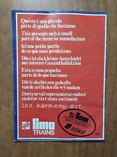 1978 fermodellismo depliant usato  Trappeto