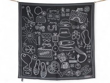 Foulard chanel logo d'occasion  Paris-