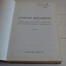 Cantus ecclesiae nuovo usato  Zermeghedo