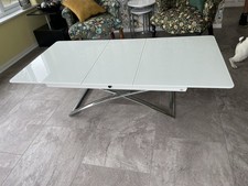 Natuzzi adjustable glass for sale  EGHAM