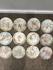 beatrix potter plates collection for sale  AYLESBURY
