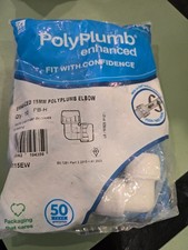 Poly plumb 15mm for sale  WORKSOP