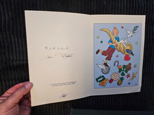 Tintin carte voeux d'occasion  Verzenay