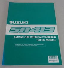 Werkstatthandbuch nachtrag suz gebraucht kaufen  Jever