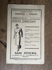 Wartime rugby league for sale  CASTLEFORD