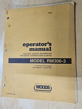 Woods model rm306 for sale  Womelsdorf