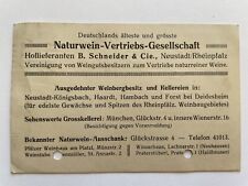 Rig reklame postkarte gebraucht kaufen  Raubling