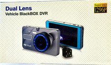 Gravador HD DVR DASH CAM caixa preta veículo lente dupla ~ Ótimos recursos! **NOVO** comprar usado  Enviando para Brazil