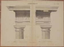 Litografia architettura ordine usato  Foligno