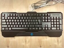 Teclado para jogos AULA com fio profissional gamer luz azul comprar usado  Enviando para Brazil