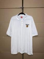 CAMISA POLO SHELL HELIX FERRARI MASCULINA TAMANHO XXL BRANCA CORRIDA FÓRMULA 1 Y2K CASUAL comprar usado  Enviando para Brazil
