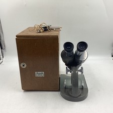 Microscópio de luz composto Yashima com caixa de transporte de madeira (Z2) NS#8126 comprar usado  Enviando para Brazil