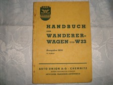 Wanderer 23 handbuch gebraucht kaufen  Treuen