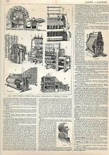 Gravure presse laine d'occasion  France