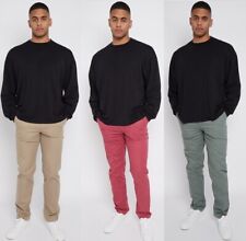 Mens chinos cotton for sale  UK