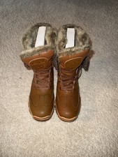 Bota de neve Pajar Alice feminina impermeável forrada conhaque marrom tamanho 37 EUA 6-6.5 comprar usado  Enviando para Brazil