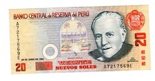 Perou peru billet d'occasion  Paris I