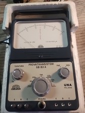 Vintage transistor tester usato  Vilminore di Scalve