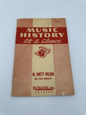 Music history glance d'occasion  Expédié en Belgium