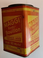 Blechdose maggi bouillon gebraucht kaufen  Bottrop