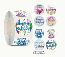 Happy birthday stickers for sale  PONTEFRACT