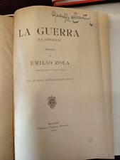 Emilio zola guerra usato  Firenze