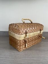 Vintage wicker straw for sale  PRENTON