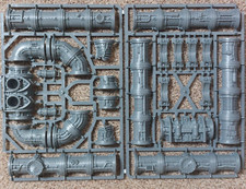 Tubos de condutas térmicas de plasma Sector Mechanicus Necromunda em sprue comprar usado  Enviando para Brazil