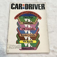 Usado, Car & Driver Jan 1971, Vega-Pinto-Gremlin-Corolla-Beetle-Simca 1204, Zagato Jr. comprar usado  Enviando para Brazil