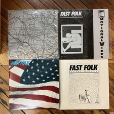 Fast Folk - Vinyl LP Lot (4) - w/ Magazines - VG+ - 1984-1990 comprar usado  Enviando para Brazil