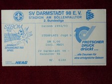 Darmstadt 1992 1993 gebraucht kaufen  Hirschhorn (Neckar)