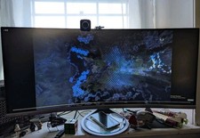 Alto-falantes monitor Asus 34” 3440 x 1440 sincronização grátis para jogos 100fps MX34VQ comprar usado  Enviando para Brazil