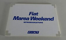 Instrucciones Servicio / Manual Fiat Marea Weekend Stand 08/2000 comprar usado  Enviando para Brazil