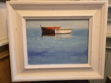 Vintage oil canvas for sale  Deep River